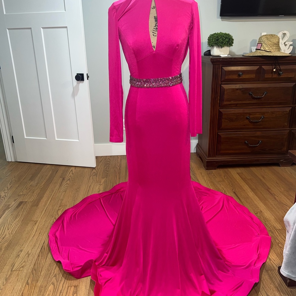 Jovani couture gown